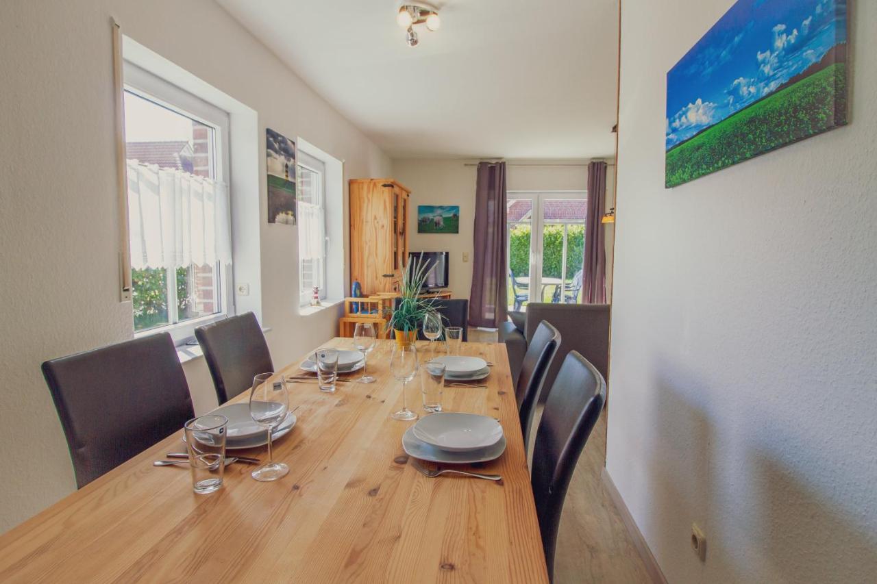 Ferienwohnung Haus Leuchtturm - Ebbe Krummhörn Exterior foto
