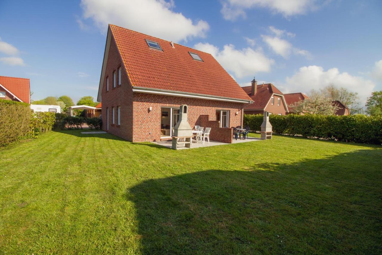 Ferienwohnung Haus Leuchtturm - Ebbe Krummhörn Exterior foto